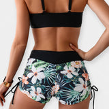 Aukštos Talijos Bikini su Tropiniais Raštais