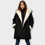 Antonija - Patogus Paltas su Fleece Pamušalu