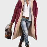 Žiema - Elegantiška ir šilta dvipusė moteriška parka