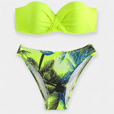 Sekso Bikini su Atvira Nugarine ir Stiliumi