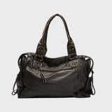 Jovita | Juoda rankinė mokslams ar kasdieniam naudojimui